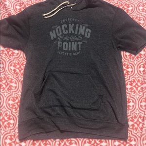 Alternative earth short sleeve sweatshirt